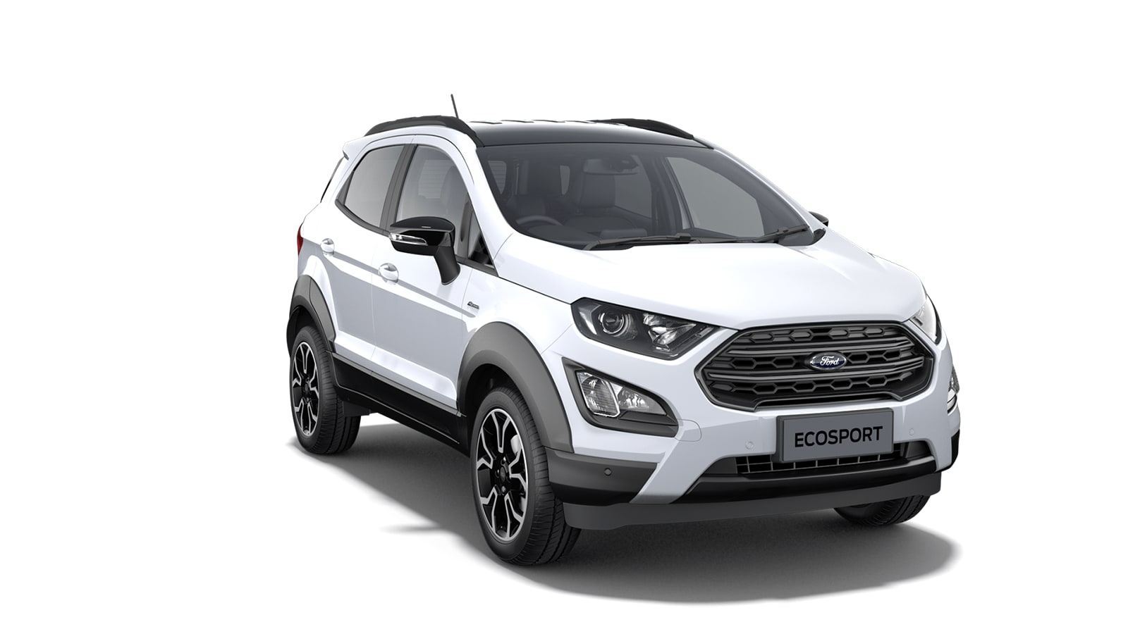 Ford ecosport белый